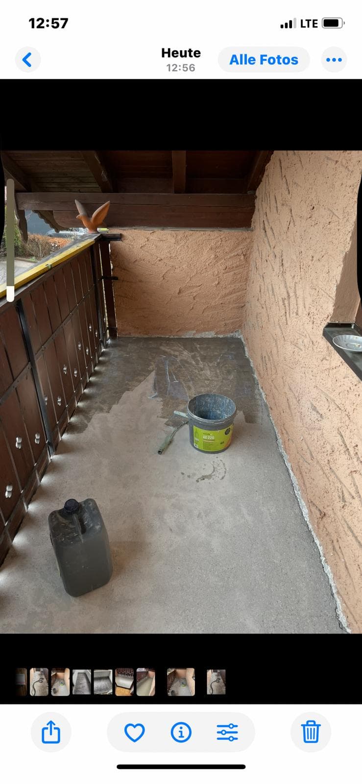 Balkon Sanierung mit 2K-Abdichtung - Surberg 2